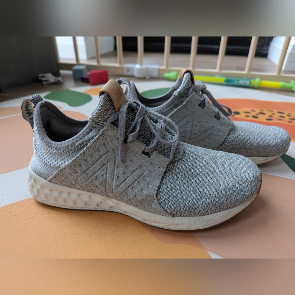 New Balance Suede & Mesh Shoes